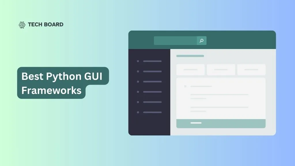 best python gui frameworks