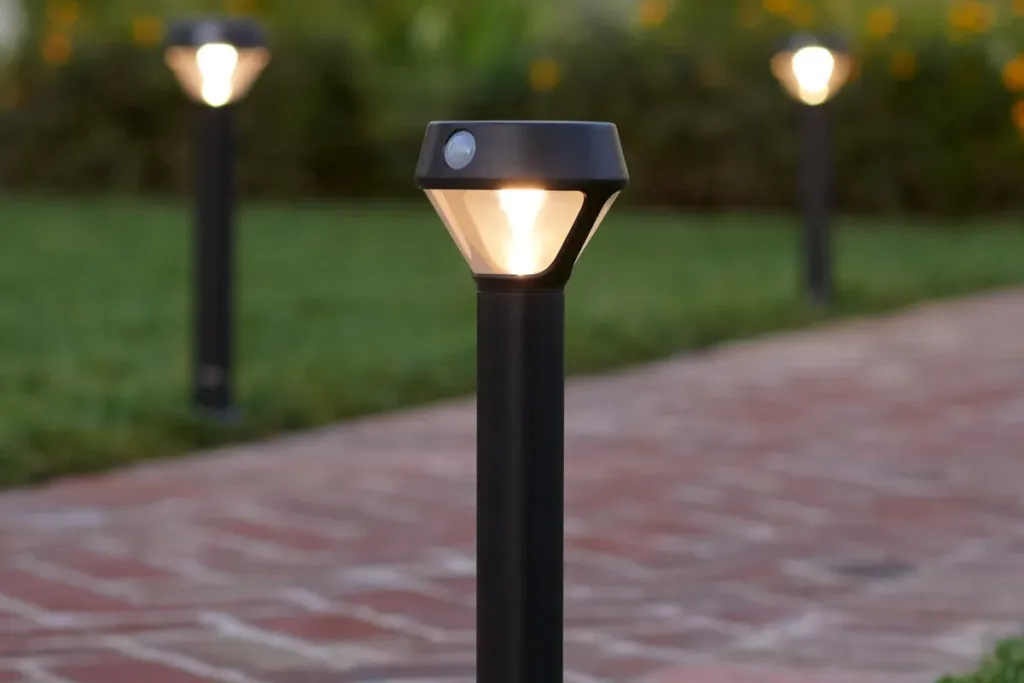 Ring Solar Pathlight,  solar-powered outdoor lighting