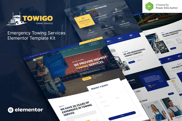 towigo tow company wordpress theme