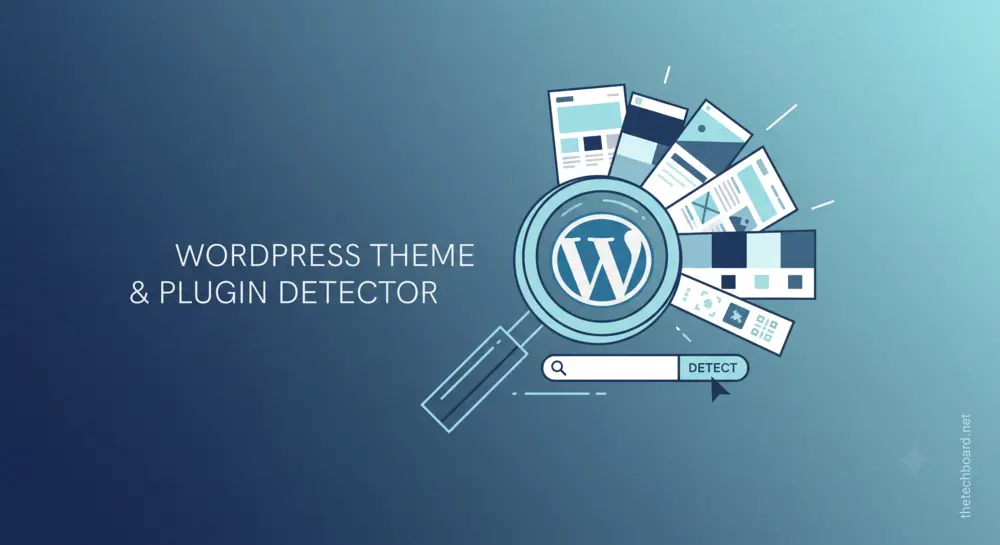 wordpress theme and plugin detector
